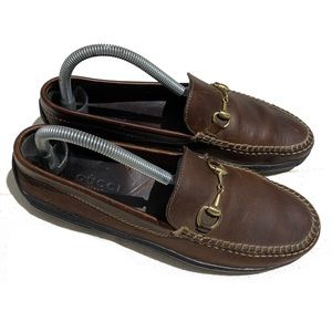 Gucci Loafers Leather Shoes
